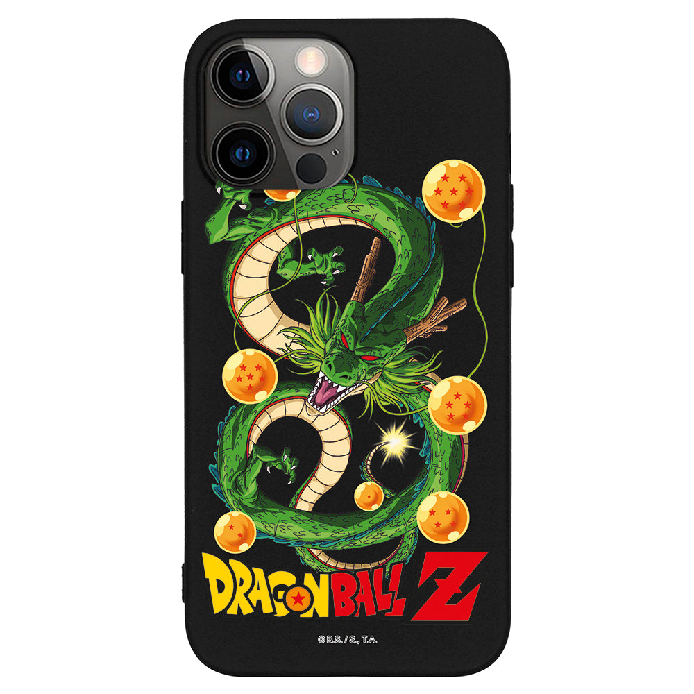 Funda Negra Oficial Dragon Ball Z Shenron y Bolas de Dragon