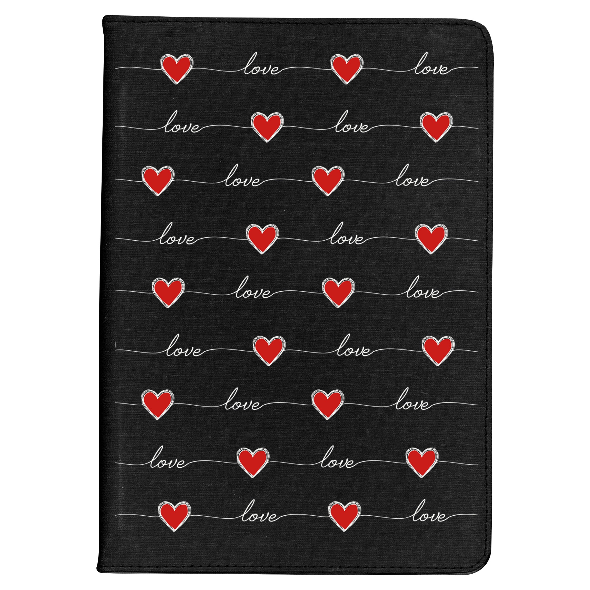 Funda Be Unique Love y Corazones para Tablet Universal 10" y Tablet 10.1"