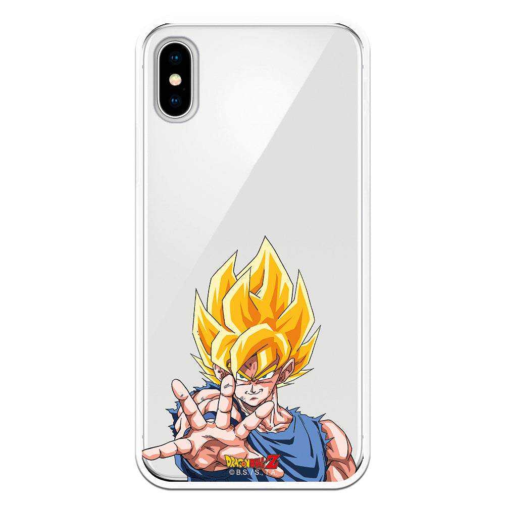 Funda oficial Bola del Dragón Z de Goku con la mano abierta lista para hechar rayos
