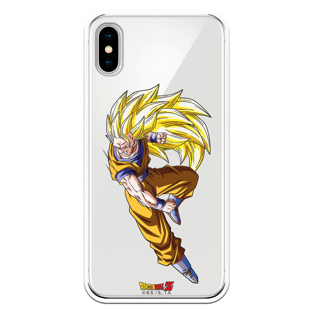 Carcasa móvil Goku kakarot transformado en super sayian