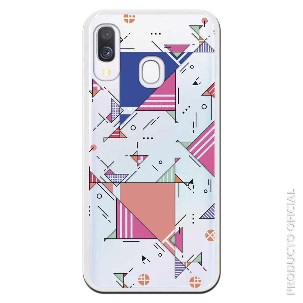 Fundna móvil geometría sagrada triangulos y circulos con fondo transparente