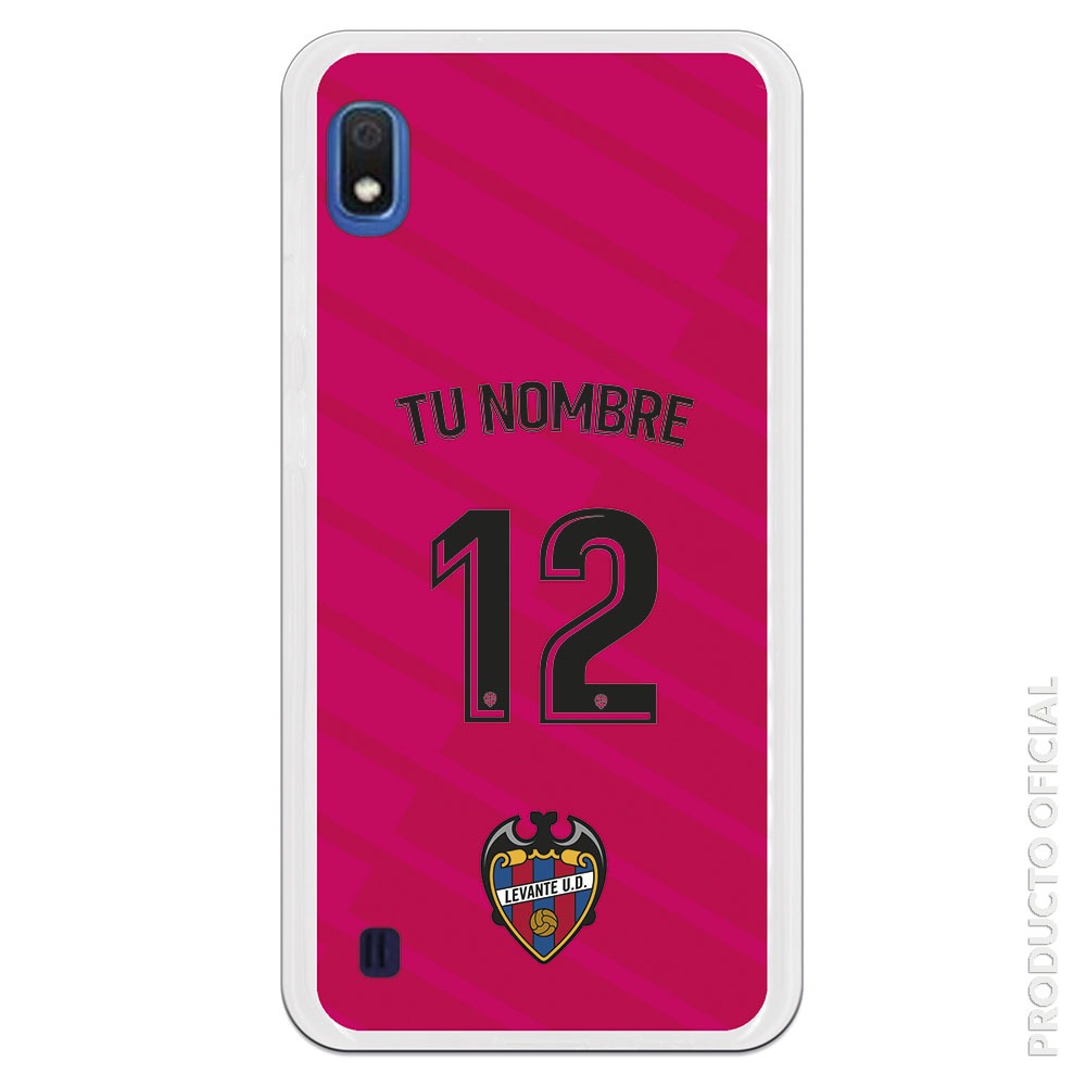 Funda móvil oficial camiseta levante tercera equipación granota silicona flexible