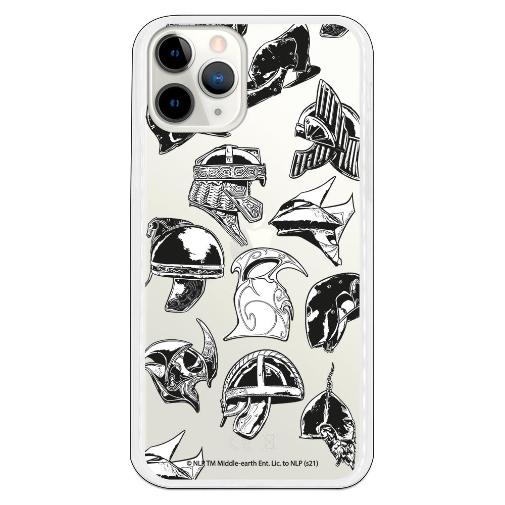 Funda móvil cascos del señor de los anillos en la guerra final