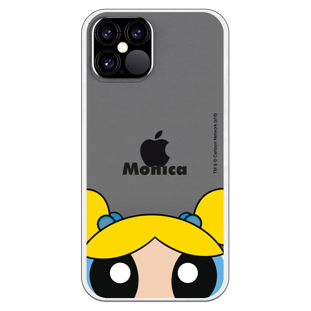 Carcasa móvil Supernenas con nombre personalizado Tipografía oficial