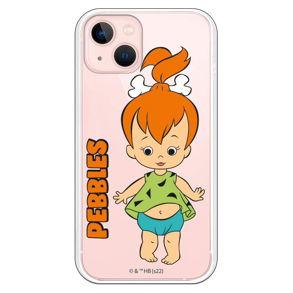 Funda móvil Pebbles con funda transparente
