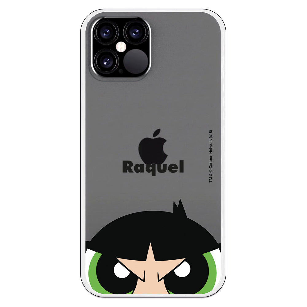 Funda móvil Bellota con nombre personalizado con fondo transparente