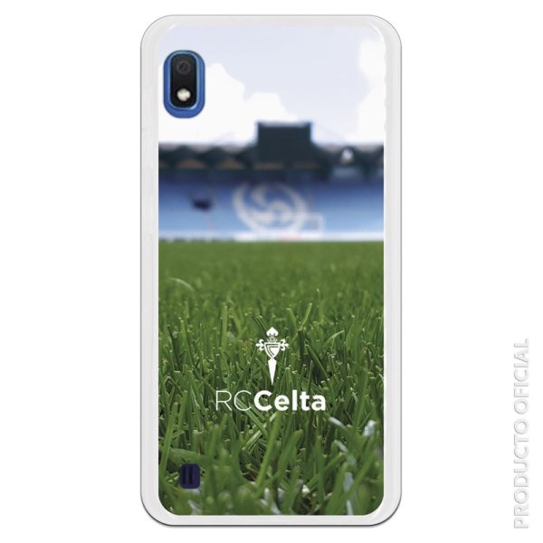 Funda móvil RC Celta escudo fondo estadio celta