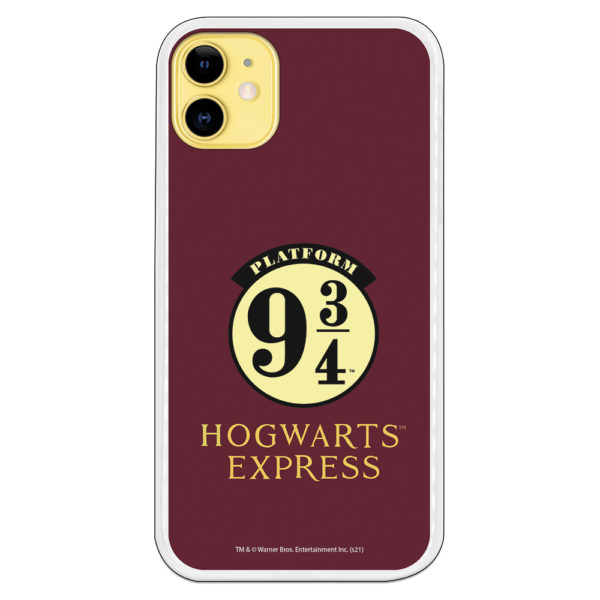 Carcasa móvil Hogwarts Express plataforma 9 3/4 tres cuarto Harry Potter Official