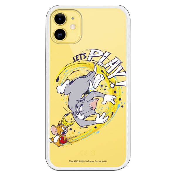 Carcasa let´s play Tom y Jerry silicona gel flexible