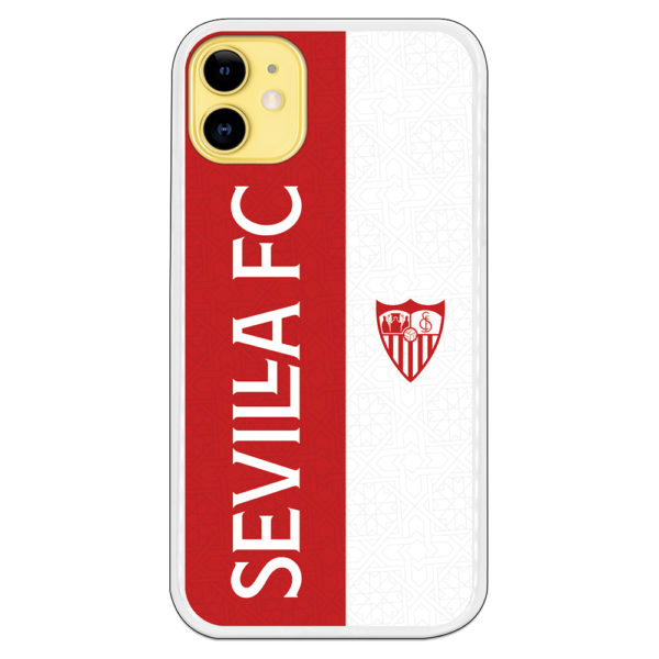 Funda Sevilla Letras blancas y escudo Sevilla
