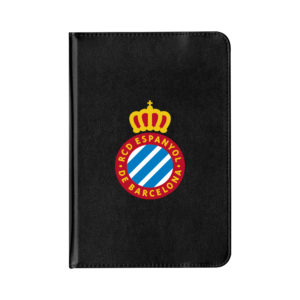 Funda tablet 7 y 10 pulgadas RCD Espanyol Barcelona Escudo sin fondo Polipiel