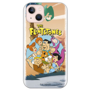 Funda Oficial Los picapiedras The Flintstones Familias juntas con peble y bam bam